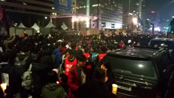 박근혜 퇴진 서울도심 촛불집회 (161112, Proview S3 촬영)