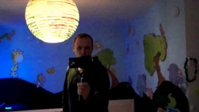 3-axis stabilizace pred zrcadlem