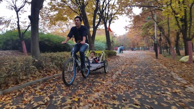 늦가을 일산 호수공원에서… (자전거, Proview S3, 갤S5)