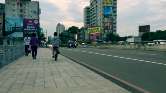 sunset road back home